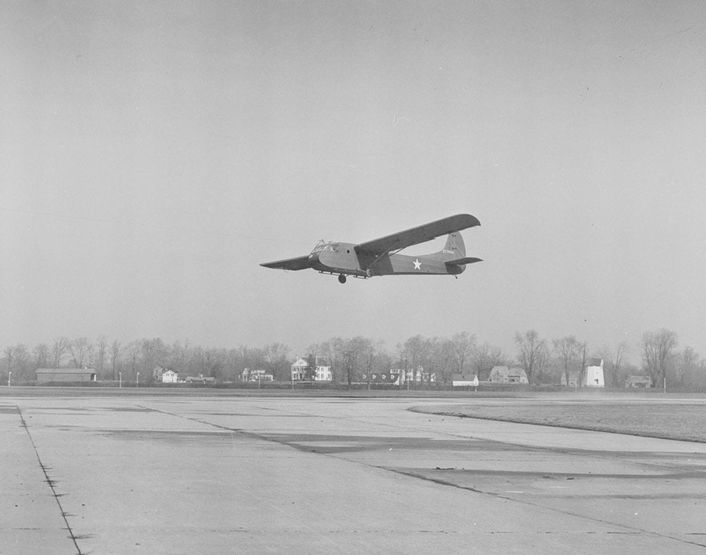 Ford Glider Ford Airport Dearborn MI 02 23 1943 0400-2898