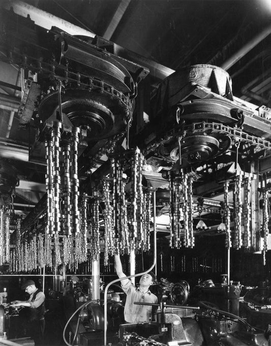 Rouge Plant Assembly Line Camshafts 1934 0400-3165