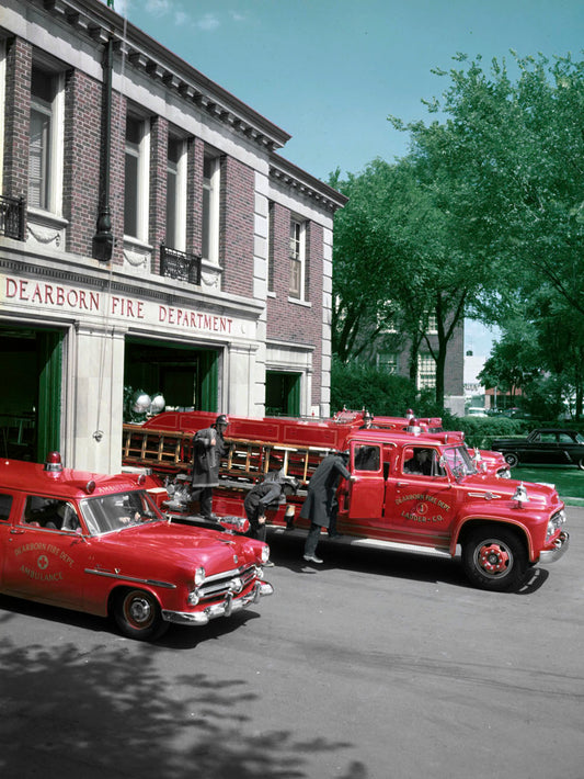 1954 Ford Firehouse Number One Dearborn 0400-8313