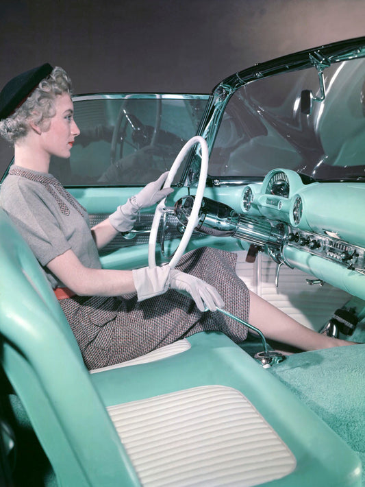 1955 Ford Thunderbird interior 0400-8321