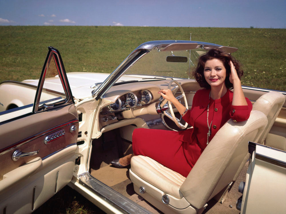 1961 Ford Thunderbird Convertible interior 0400-8374