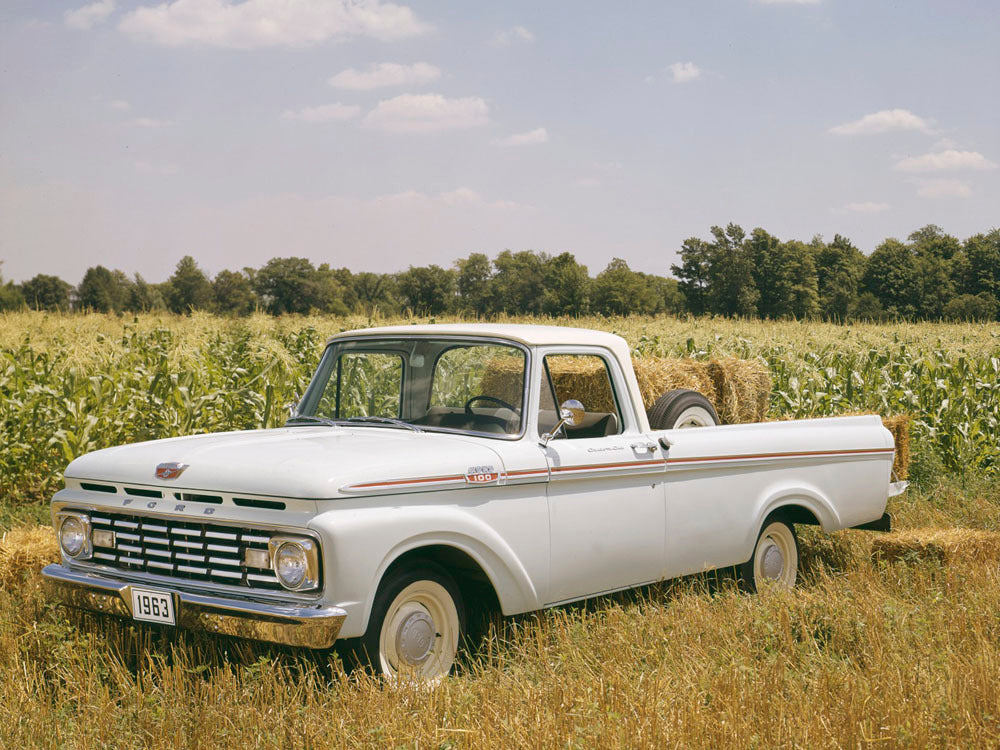 1963 Ford F 100 Custom Cab Styleside pickup truck 0400-8380