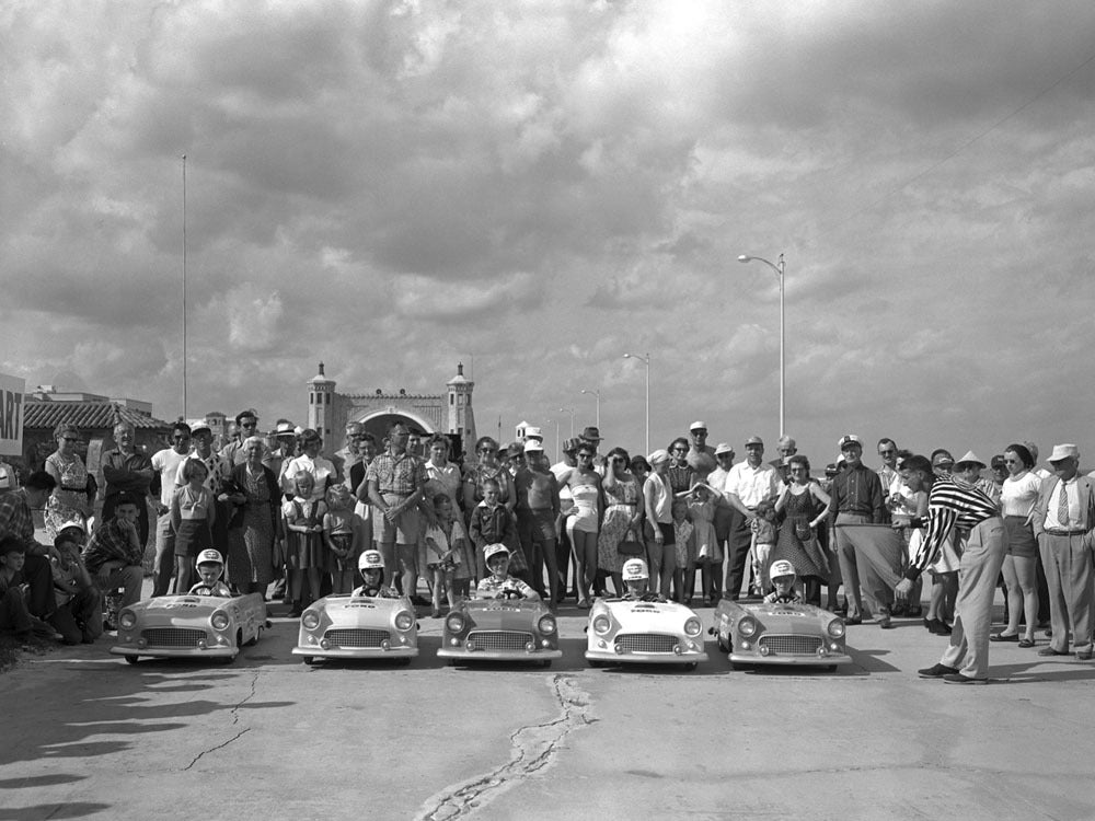 1956 Ford junior Thunderbird racers at Daytona spe 0400-8405