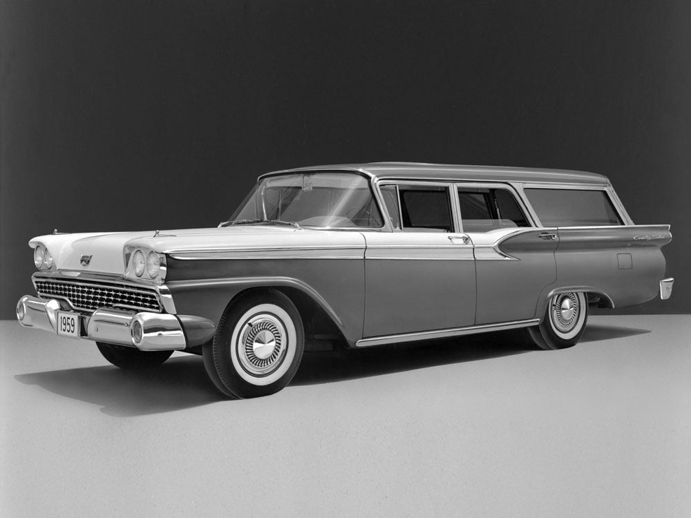 1959 Ford Country Sedan station wagon 0400-8469