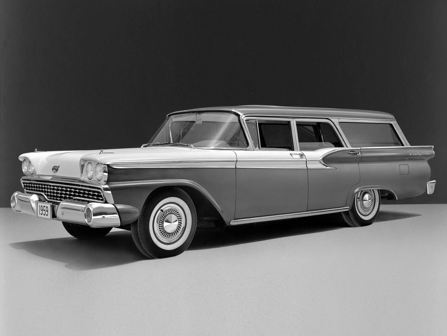 1959 Ford Country Sedan station wagon 0400-8469