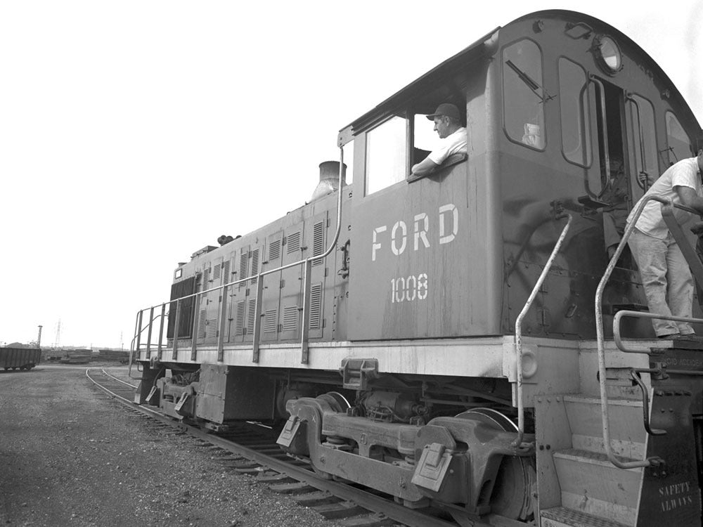 1959 Ford Rouge Complex locomotive steel making to 0400-8478