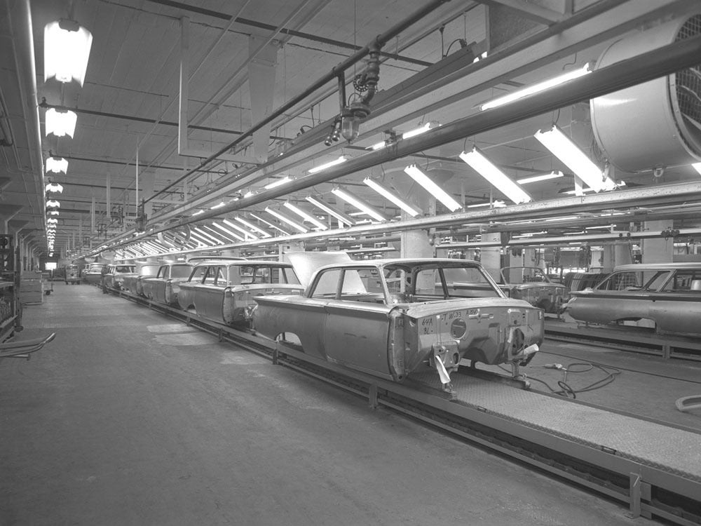 1959 Ford Rouge Complex steel making tour end prod 0400-8479