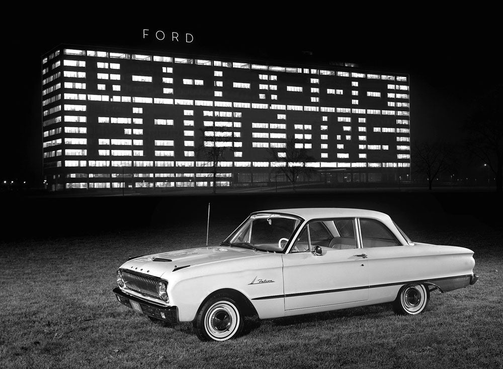 1962 Ford Falcon Central Office Building celebrati 0400-8547