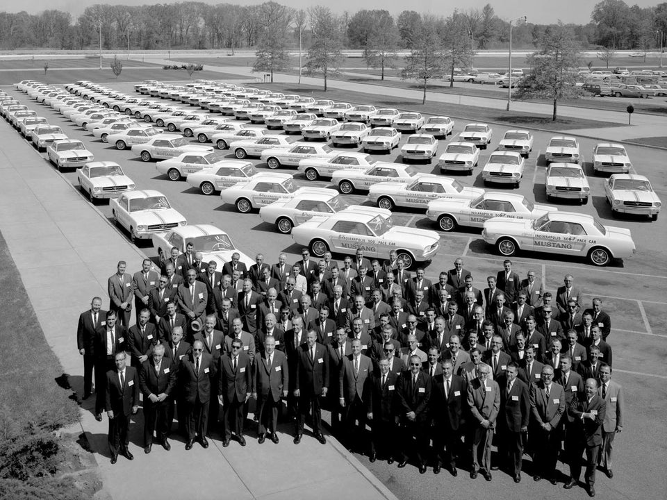 1964 Ford Mustang Indy Pace Cars with Dealers 0400-8591