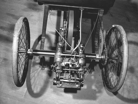 1896 Ford Quadricycle engine and drive train 0400-8670