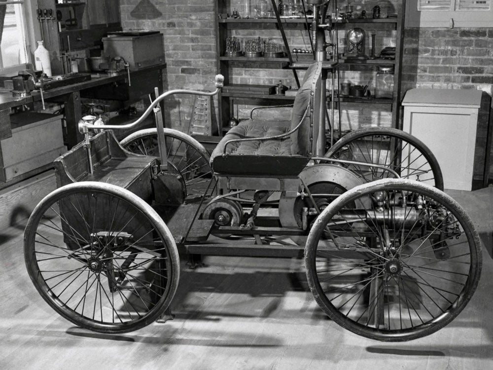 1896 Ford Quadricycle left side 0400-8672