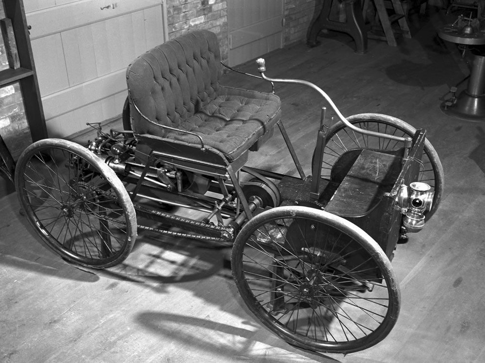 1896 Ford Quadricycle right front 0400-8673