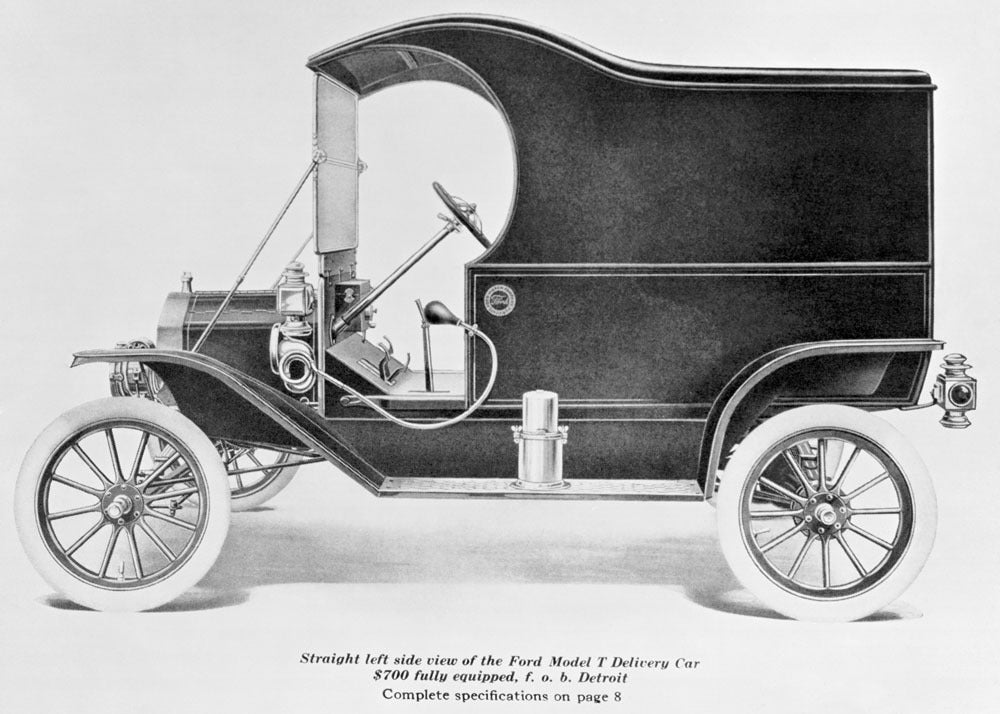 1912 Ford Model T Delivery Car 0400-8694