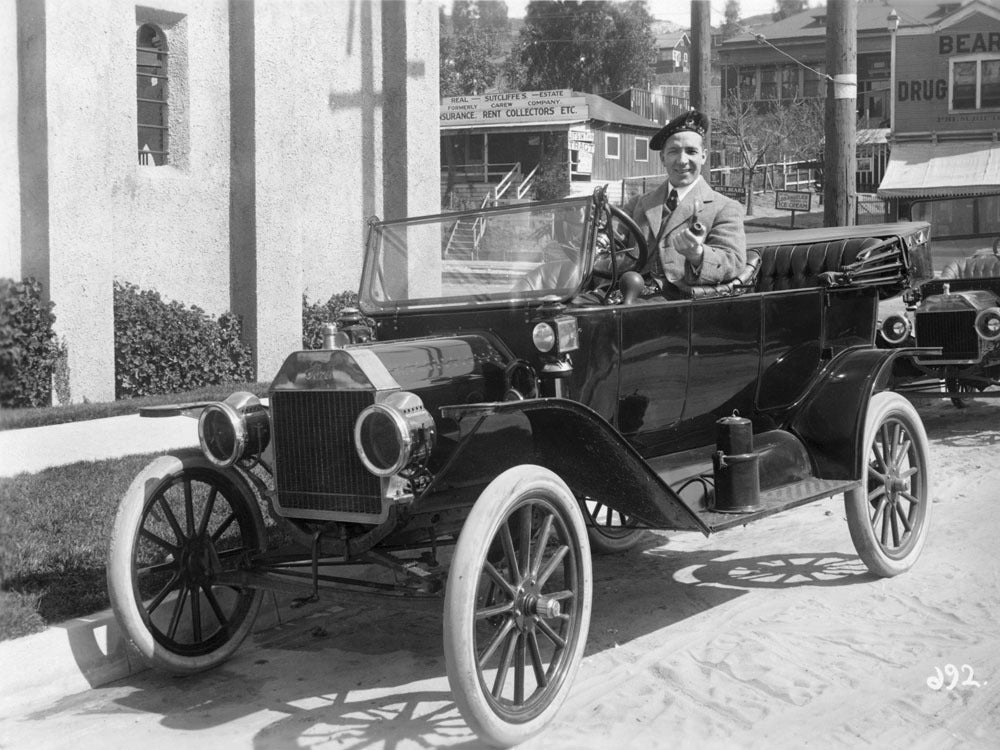 1914 Ford Model T Touring Car Switchman possibly H 0400-8702