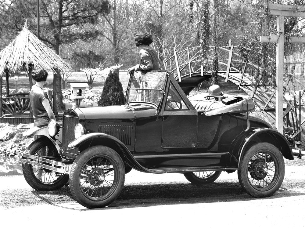 1926 Ford Model T Roadster with wire wheels 0400-8769