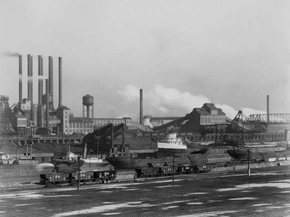 1927 Rouge Plant looking south east from steel mil 0400-8779