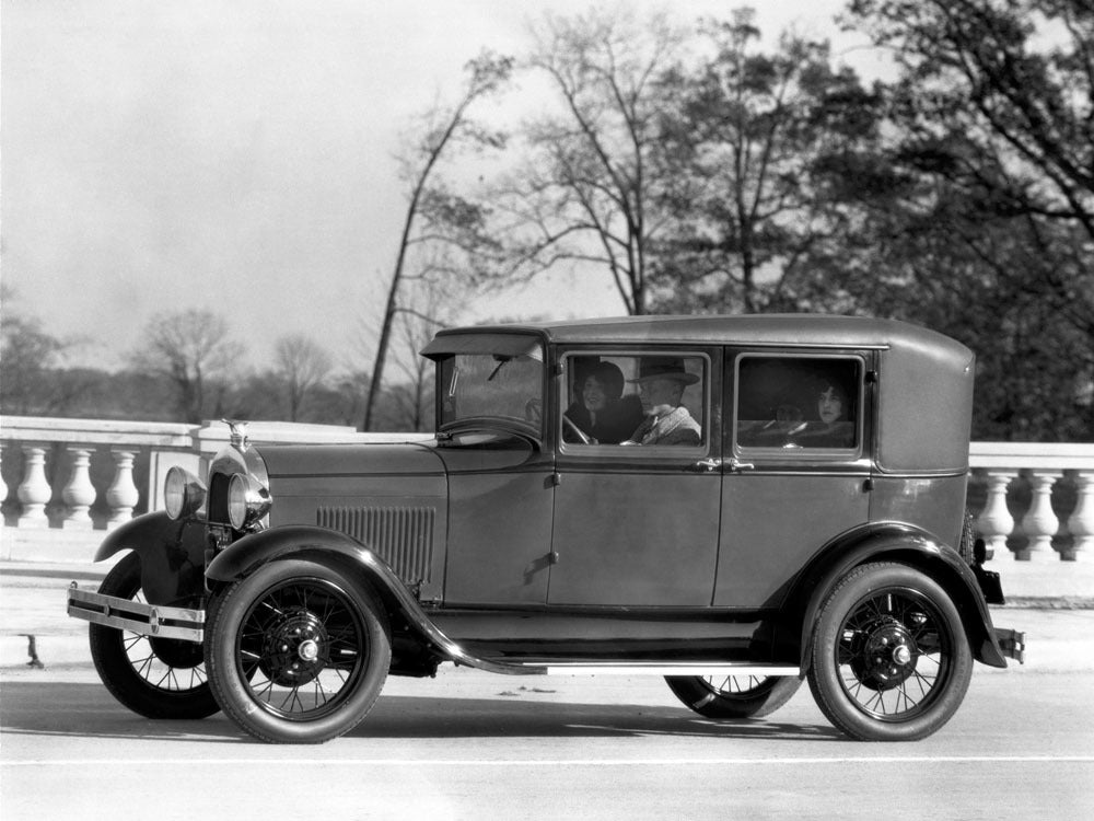 1928 Ford Model A 4 door Sedan 0400-8780