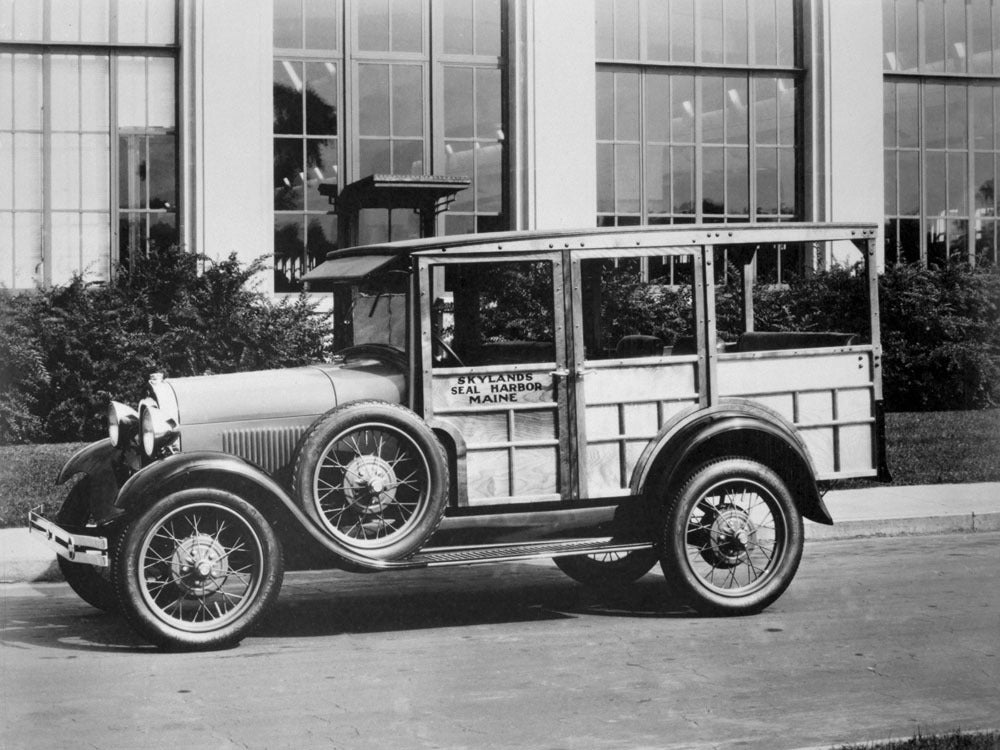 1928 Ford Model A Station Wagon 0400-8785