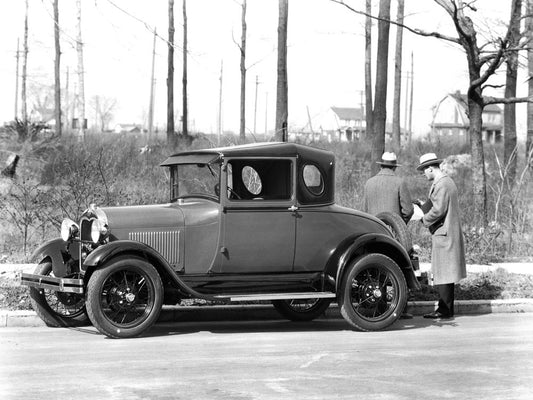 1929 Ford Model A Oval Window Business Coupe 0400-8802