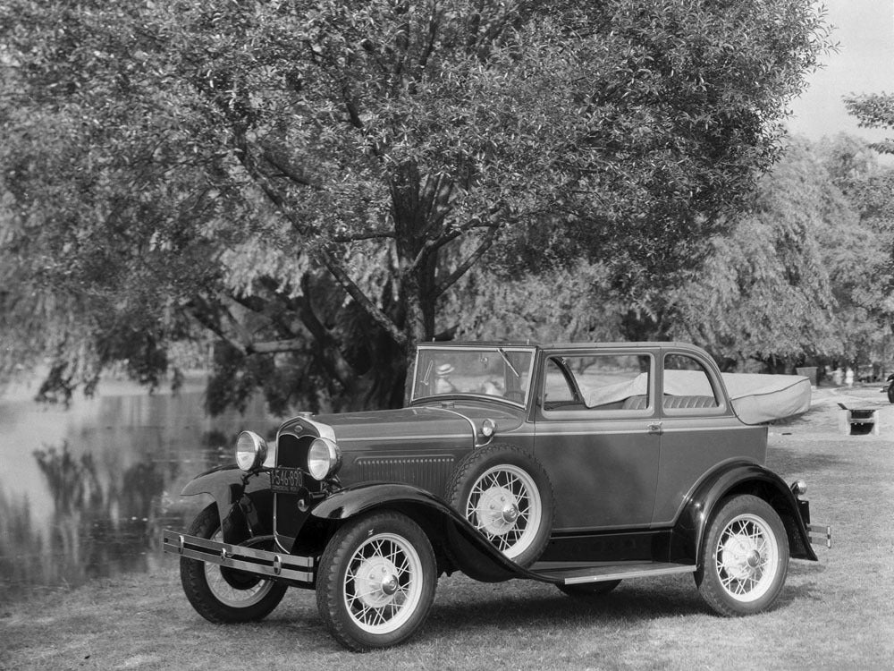 1931 Ford Model A Convertible Sedan 0400-8815