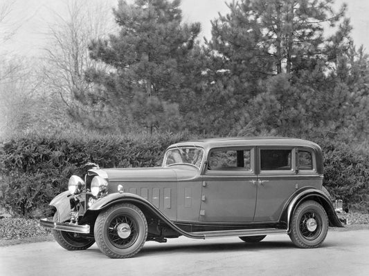 1932 Lincoln Sedan Type 505 V8 engine 5 passenger 0400-8843