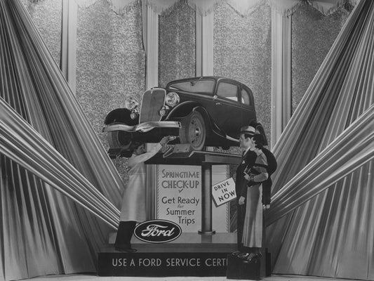 1934 Ford Advertising poster for Spring Checkup 0400-8852