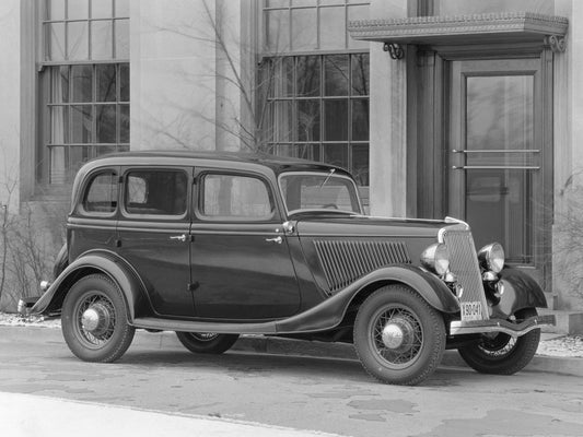 1934 Ford Deluxe Fordor Sedan 0400-8854