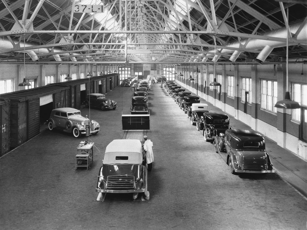 1934 Lincoln shipping department 0400-8860