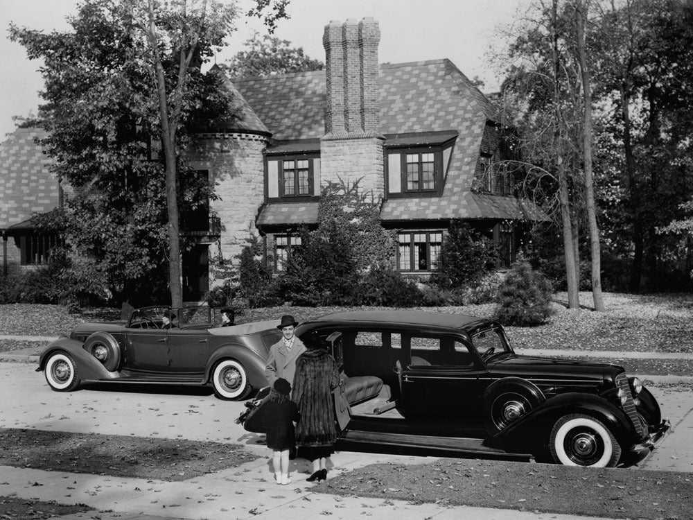 1936 Lincoln Limousine model 327B 0400-8873