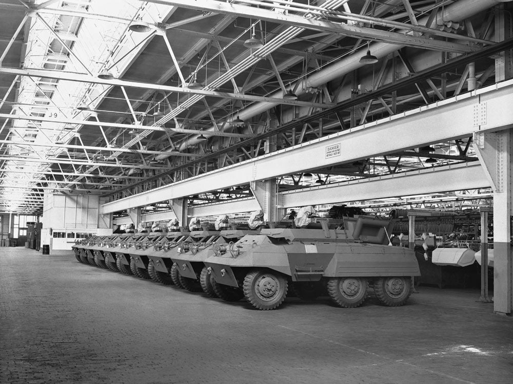 1943 Chicago assembly M 20 armored car production 0400-8971