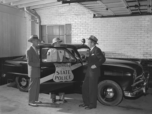 1949 Ford Michigan State Police acceptance 0400-9068