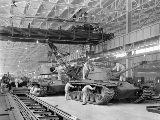 1952 Ford Army Tank production 0400-9122