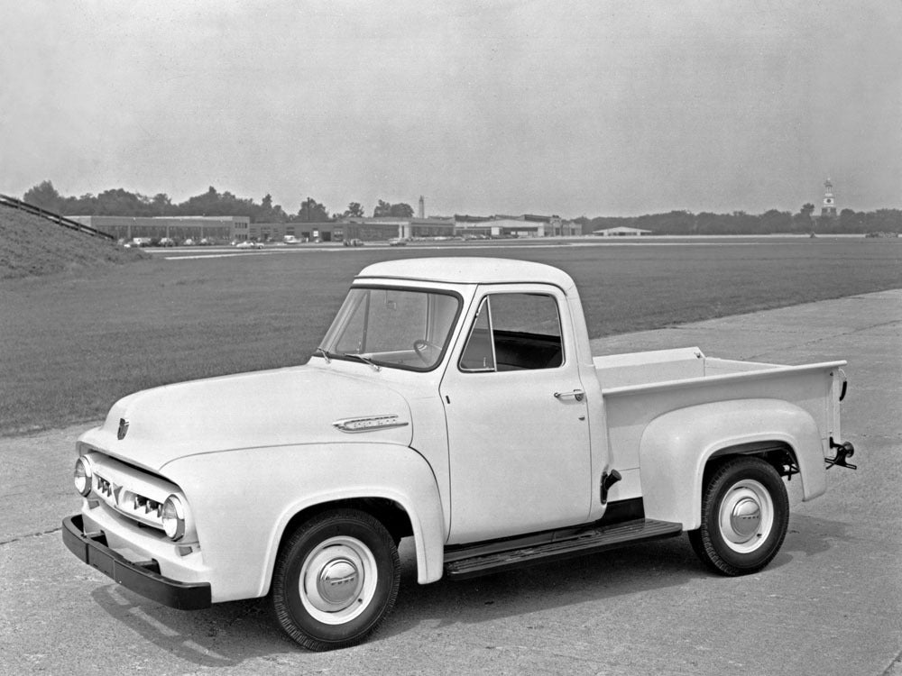 1953 Ford F 100 Pickup truck left 0400-9159