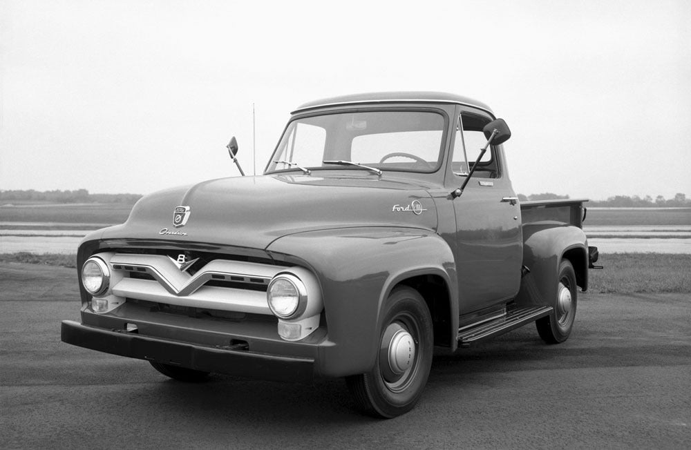 1955 Ford F 100 pickup truck 0400-9262