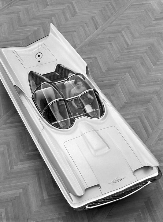 1955 Lincoln Futura concept car 0400-9299