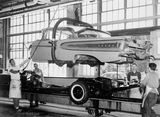 1958 Edsel Citation body drop  0401-0378