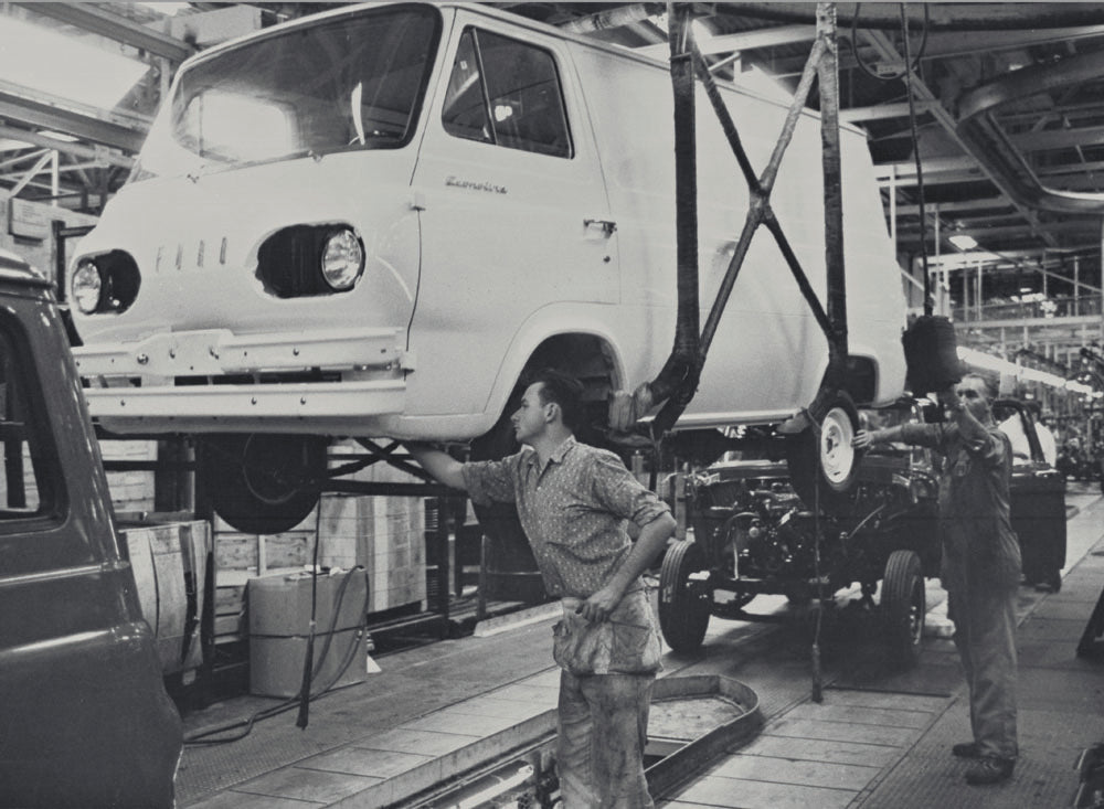 1962 Ford Econoline van production  0401-0403