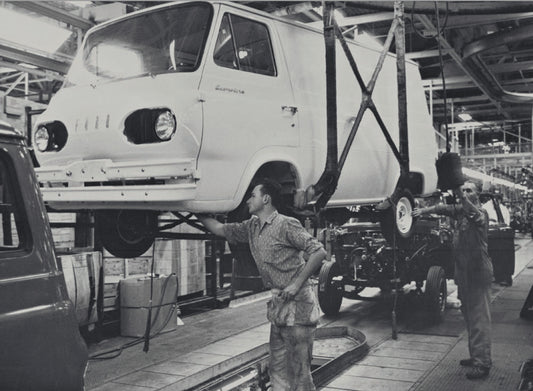 1962 Ford Econoline van production  0401-0403