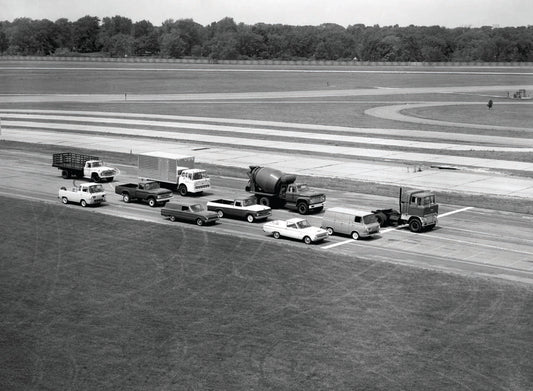 1962 Ford Truck lineup  0401-0408
