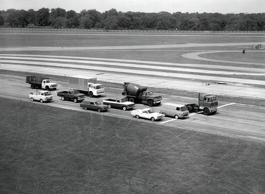 1962 Ford Truck lineup  0401-0408