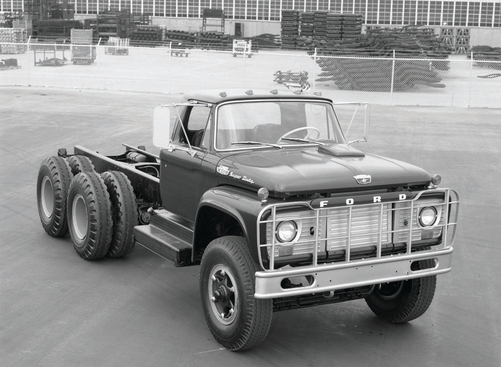 1963 F 950 ENGINE SUPER DUTY TANDEM TRUCK  0401-0409