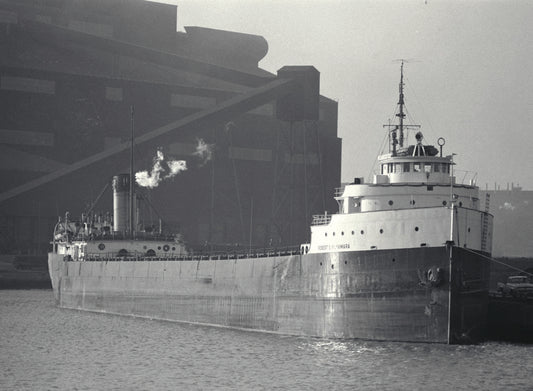 1964 Ford ore freighter Robert S McNamara at Rouge dock neg 137533 4  0401-0420