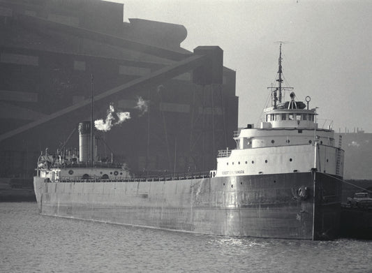 1964 Ford ore freighter Robert S McNamara at Rouge dock neg 137533 4  0401-0420