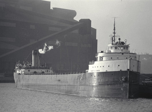 1964 Ford ore freighter Robert S McNamara at Rouge dock neg 137533 4  0401-0420