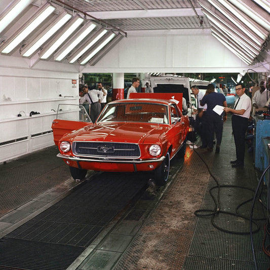 1966 Ford Dearborn Assembly Plant 1967 Mustang on  0401-0426