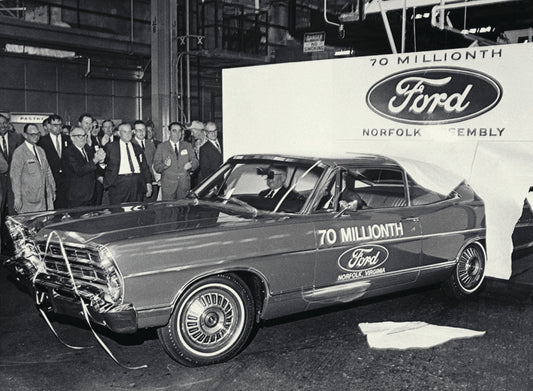 1967 Ford Galaxie 70 millionth car produced 0401-0429