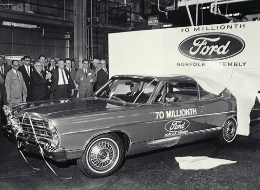 1967 Ford Galaxie 70 millionth car produced  0401-0429
