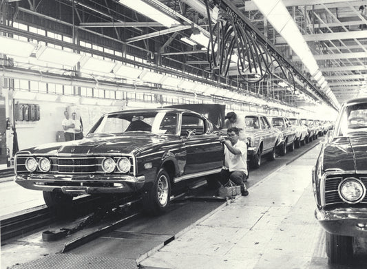 1968 Mercury Montego assembly line 0401-0434