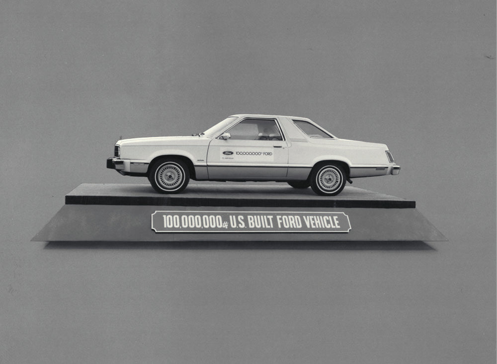 1977 Ford Fairmont Futura 100 millionth U S built 0401-0449