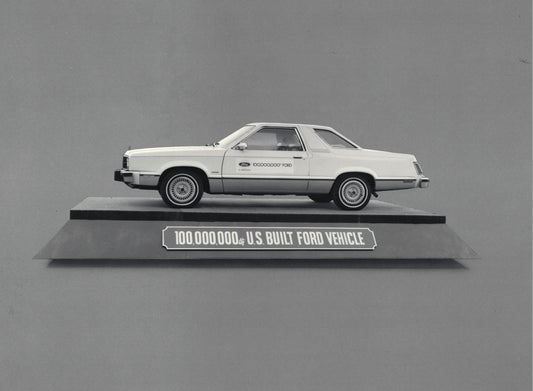 1977 Ford Fairmont Futura 100 millionth U S built  0401-0449